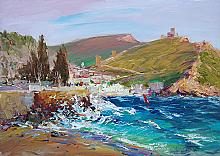 Breaking Wave - oil, canvas