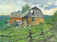 Juky In Trosnoe - oil, canvas
