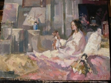 Sunday - oil, canvas 