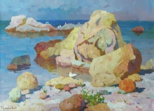 Stormy Silence - oil, canvas