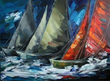 Long Expected Wind - oil, canvas